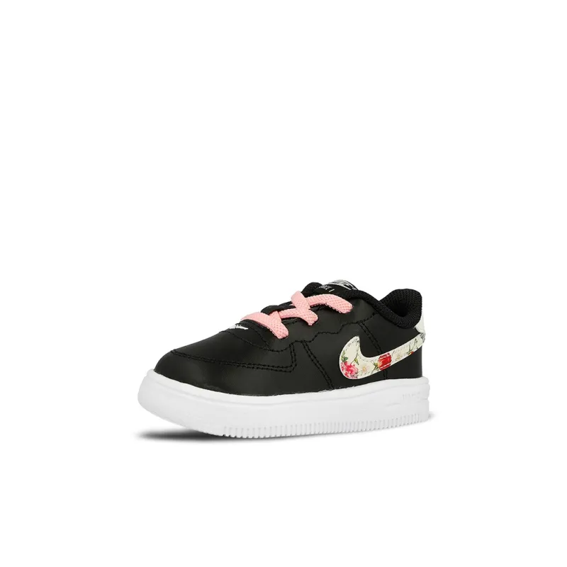 Nike Air Force 1 '18 Vintage Floral Low Top Skateboard Shoes Black Infant And Toddler-2