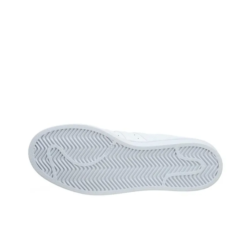 Adidas Originals Foundation J Slip Resistant Shock Absorbers Low Top Skateboard Shoes White Teenagers-5