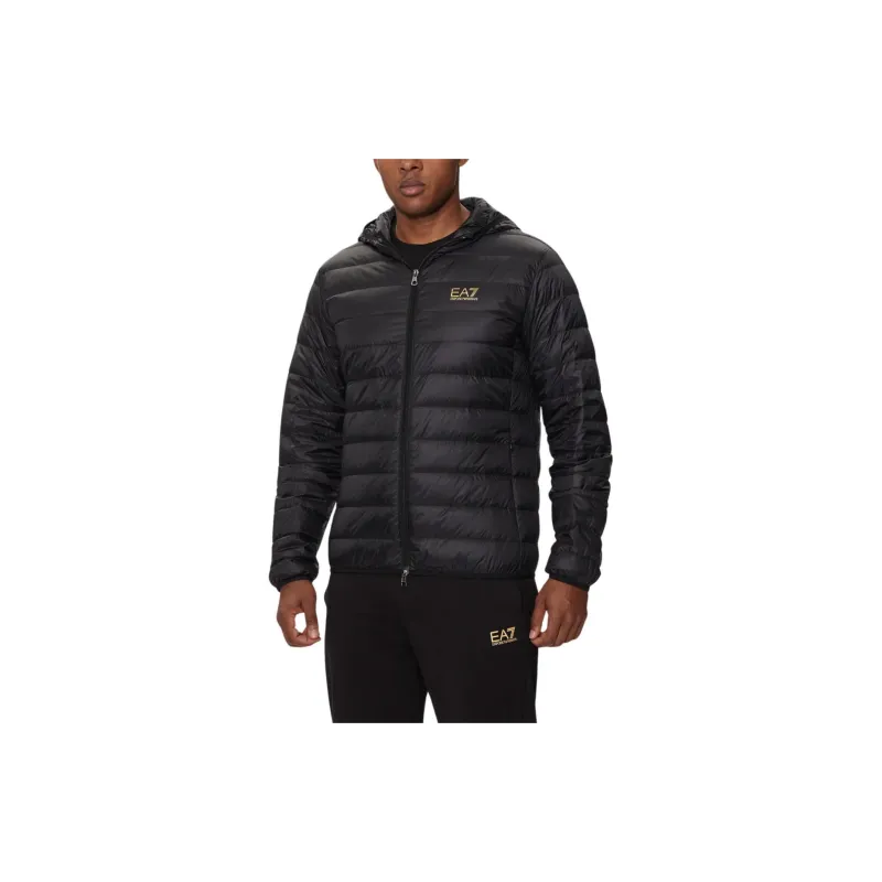 EMPORIO ARMANI Logo print Padded Jacket-2