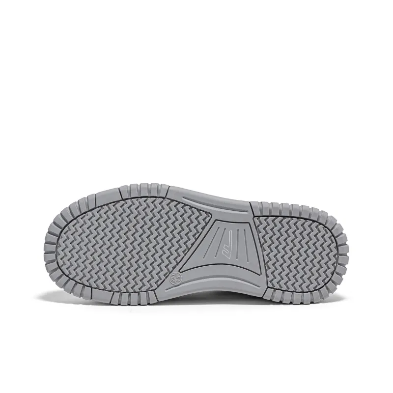 WARRIOR Skateboard Shoes Women's Low Top Silver Beige-4