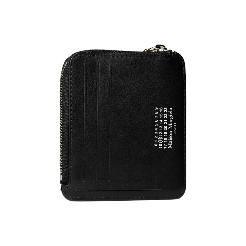 Maison Margiela Cow Leather Wallet Women's Black-0