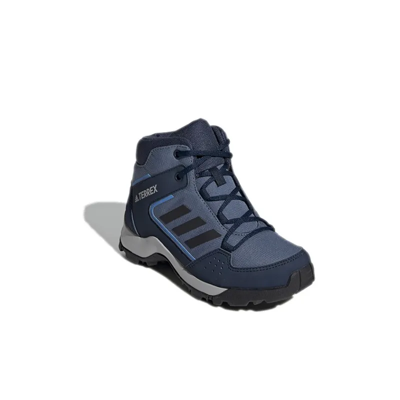 Adidas Terrex Hyperhiker K Abrasion Resistant Slip Resistant High Top Kids' Outdoor Shoes Blue Kids'-2