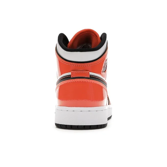 Jordan 1 Mid Turf Orange GS-3
