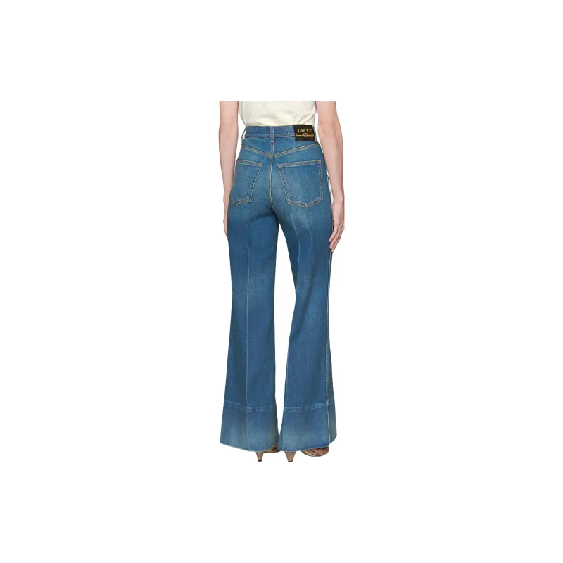 GUCCI Jeans Women's Blue-3