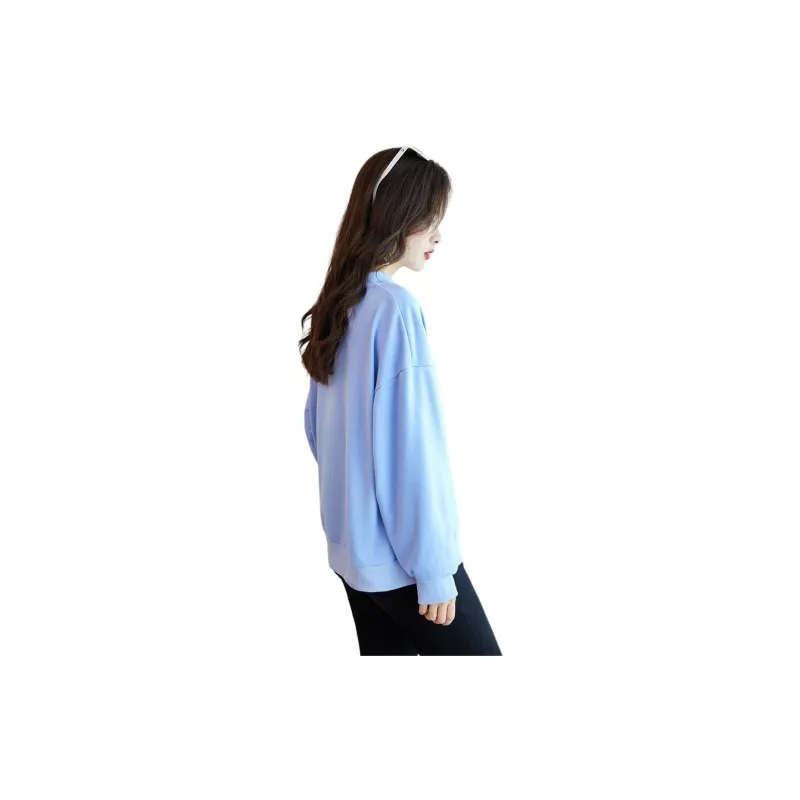 Like The Age Of Water Sweatshirt Women's Blue-2