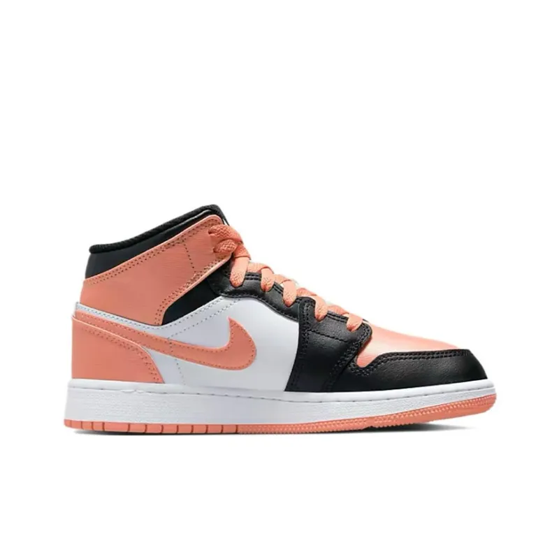 Jordan 1 Mid White Light Madder Root GS-2