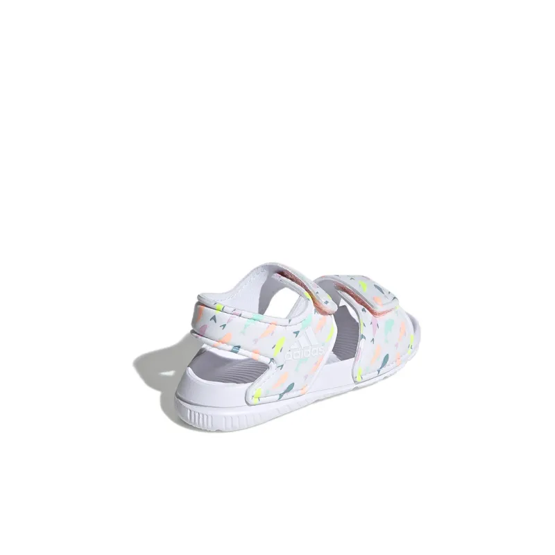Adidas Altaswim Slip Resistant Breathable Low Top Toddler Shoes Cloud White Infant And Toddler-3