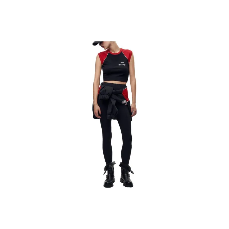 ZARA x Ford Other T-Shirt Women's Red Black-2