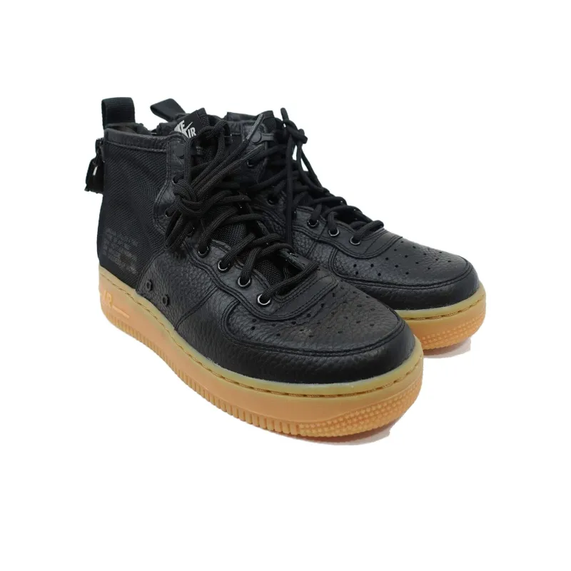 Nike SF Air Force 1 Mid Black Gum GS-2