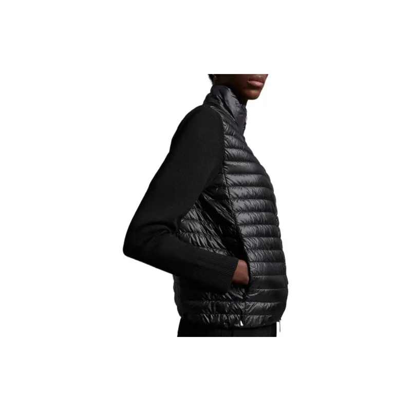 Moncler Contrasting sleeve Padded Jacket-3