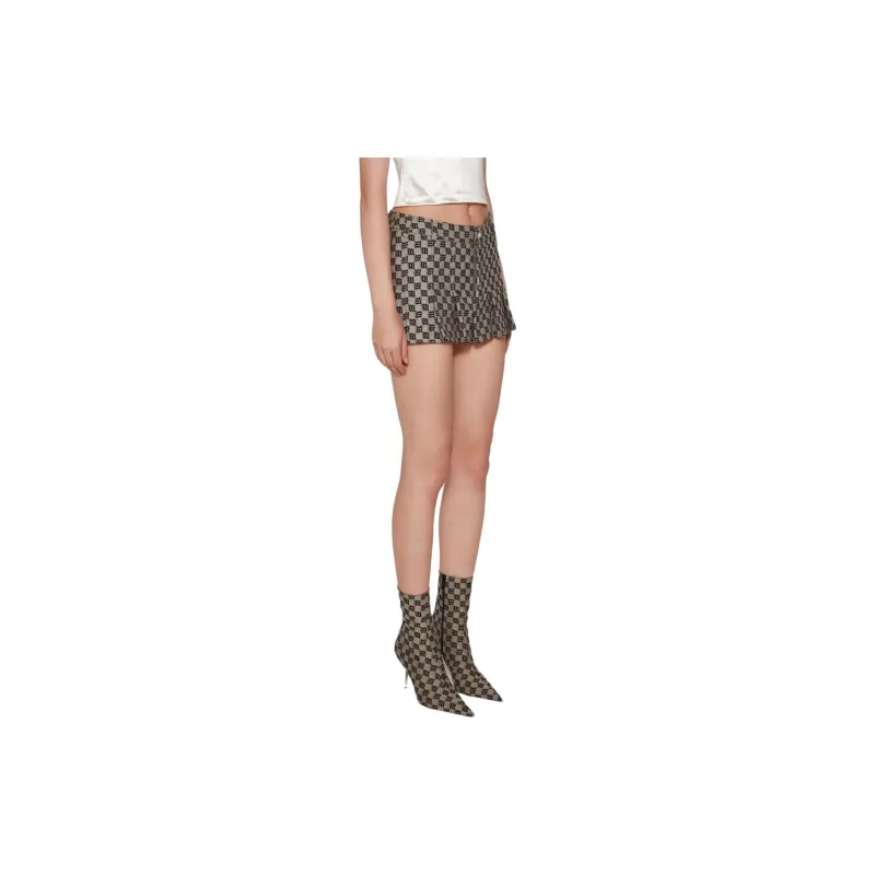 Misbhv Casual Short Skirts Women's Multicolor-3