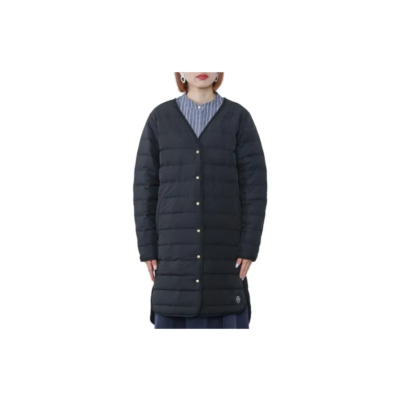 Beams HEART Down Jacket Women's Black-1