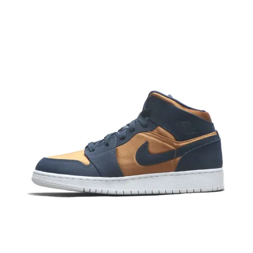 Jordan 1 Mid SE Obsidian Desert Ochre GS