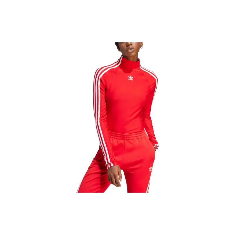 Adidas Originals ADILENIUM Raglan Sleeve T Shirt Women's Red-1