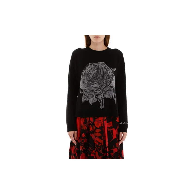 Valentino SS22 Sweater Women's Black-1