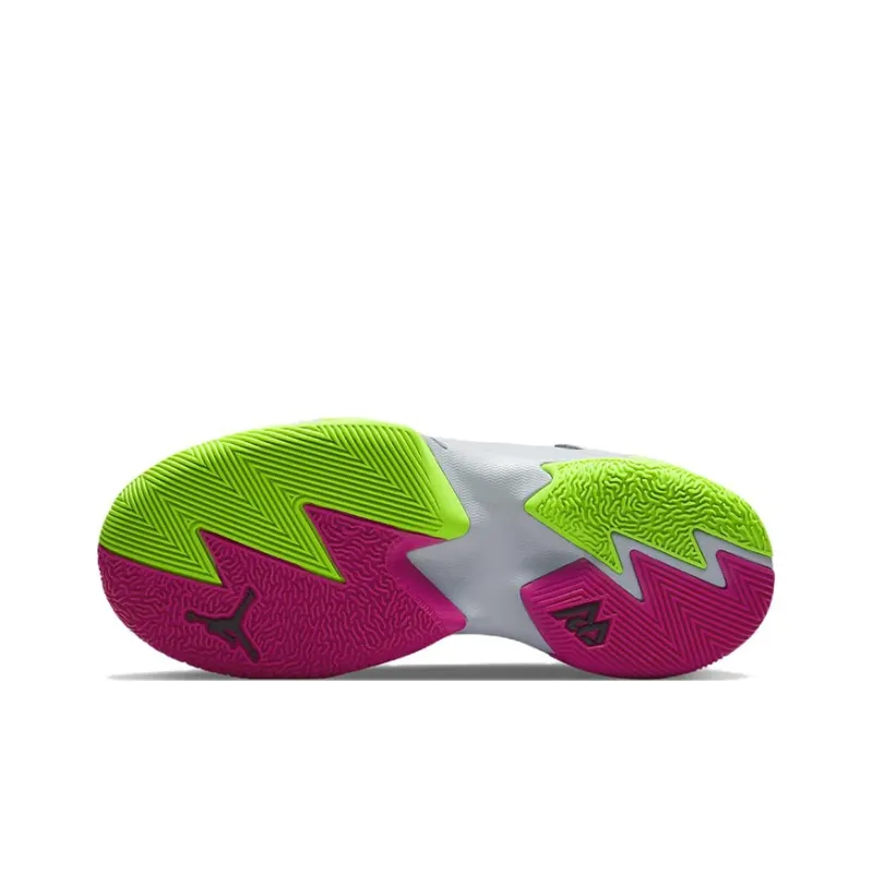 Jordan One Take 3 Russell Westbrook 3 Minimalist Low Top Basketball Shoes Green Red Black Teenagers-5
