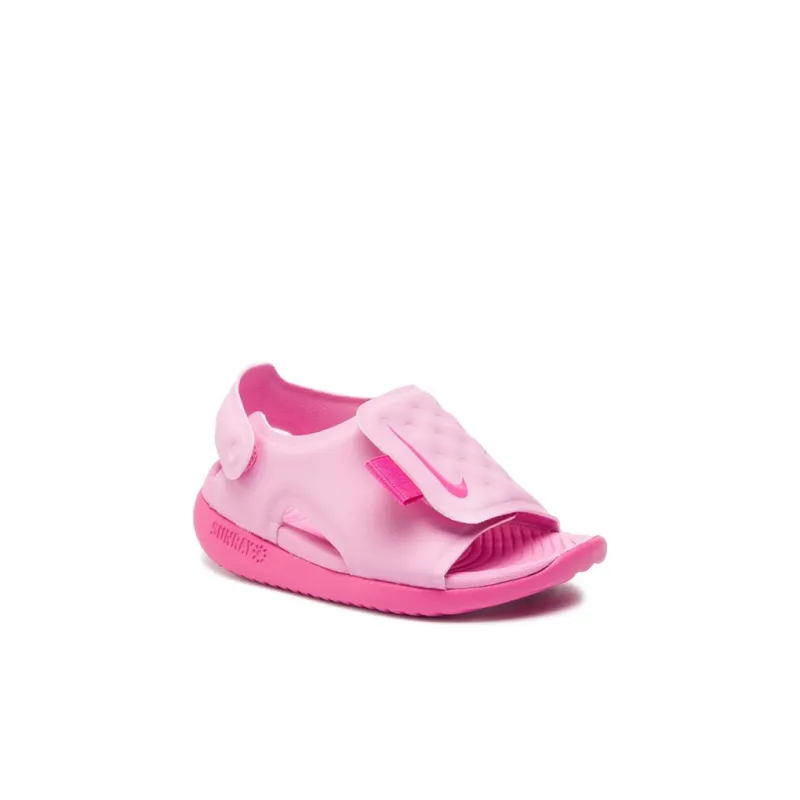 Nike Sunray Adjust 5 Breathable Low Top Toddler Shoes Pink Infant And Toddler-1
