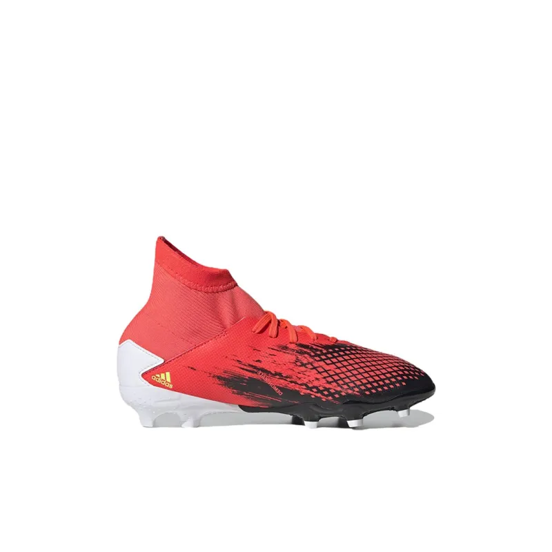Adidas PREDATOR Series Anti-Slip Wear-Resistant Mid-Top Kids' Soccer Shoes Kids'-1