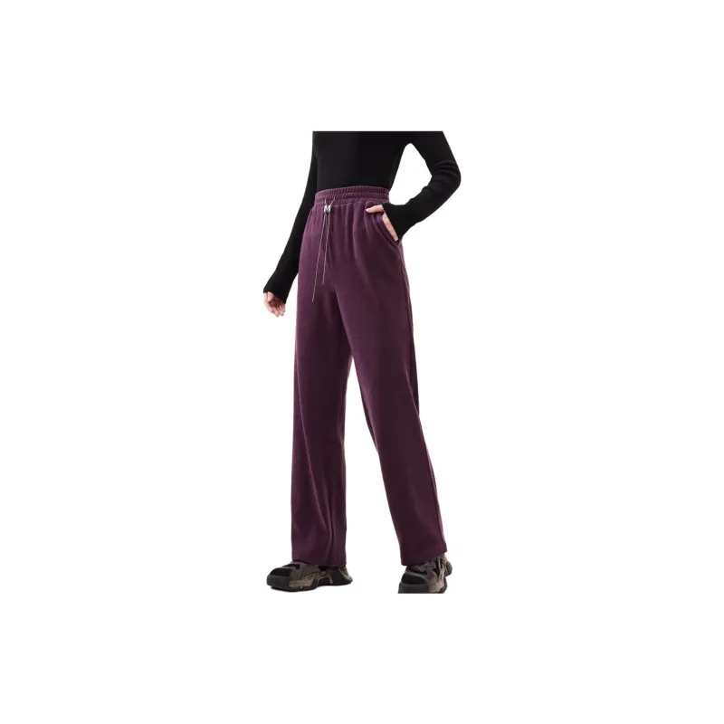 EICHITOO Casual Pants Women's Dark Purple-4