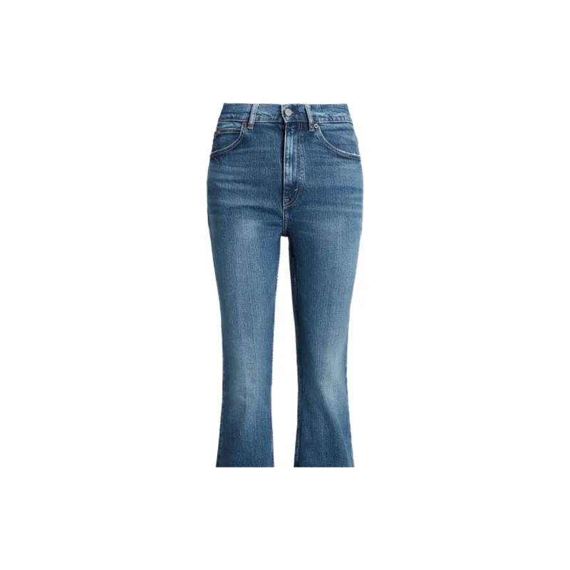 Polo Ralph Lauren FW23 Jeans Women's Washed Blue-6