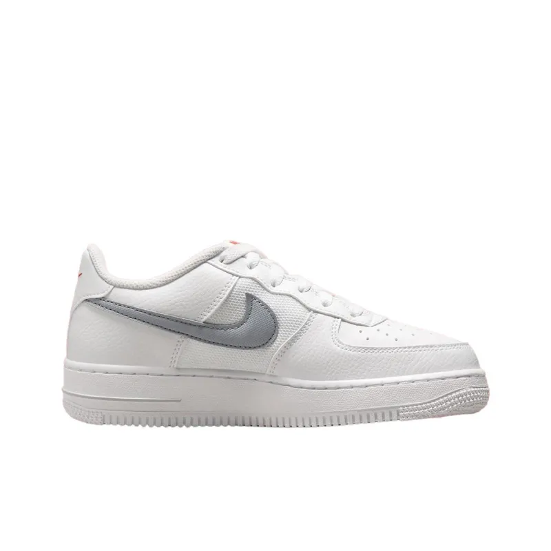 Nike Air Force 1 Low GS White Grey-1