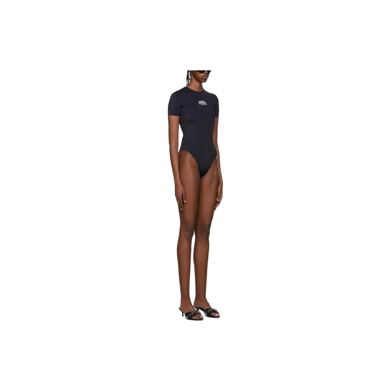 Balenciaga One-piece Swimsuit Women's Black-2