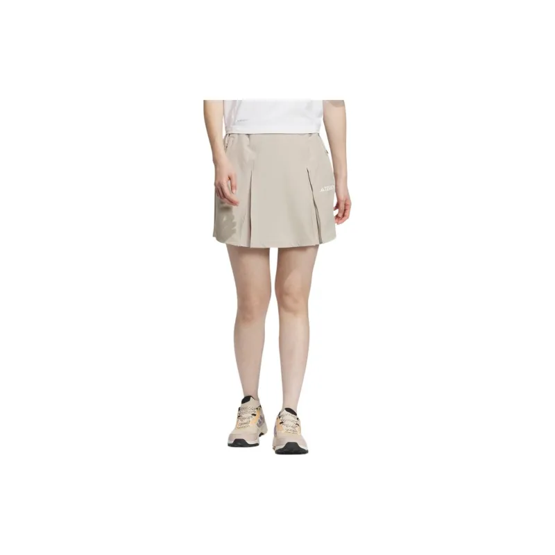 Adidas SS24 Casual Short Skirts Women's Umber-1