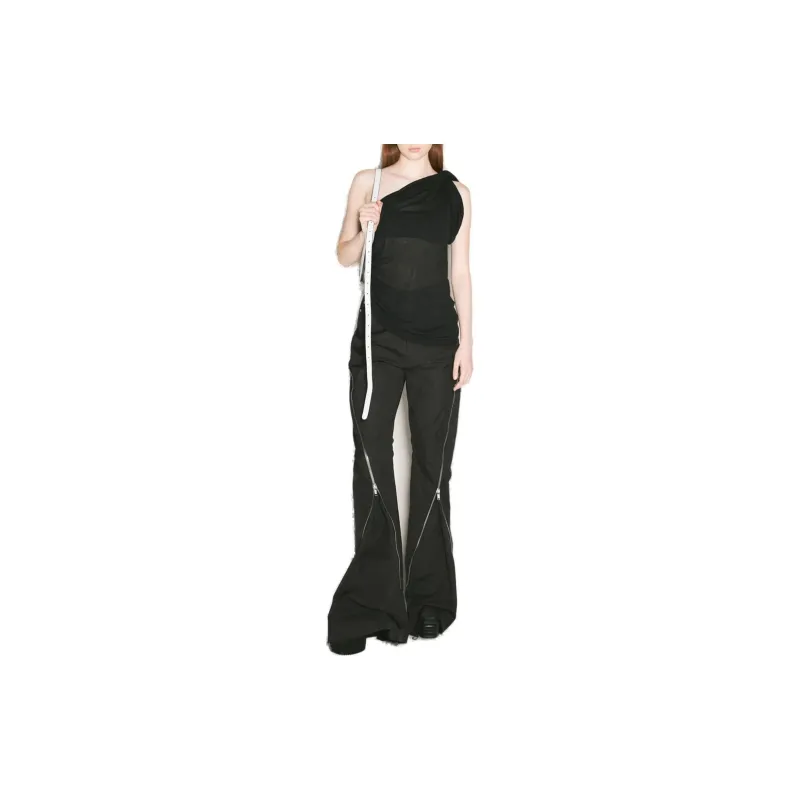 RICK OWENS One Shoulder T Shirt-2