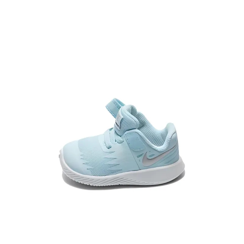 Nike Lunar Apparent Slip Resistant Cushioning Low Top Toddler Shoes Light Blue Infant And Toddler-2