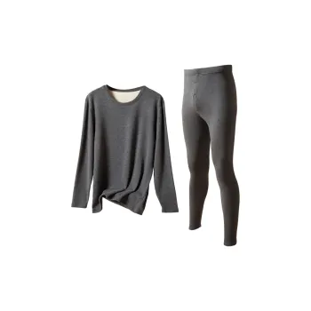 H-YXIANG Thermal Set Men's Heather Gray