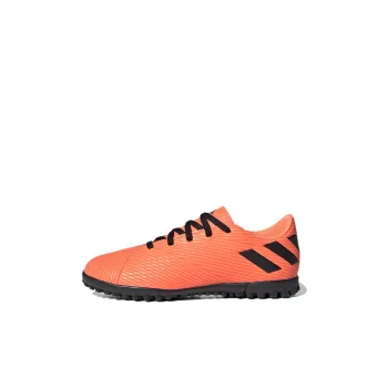 Adidas Nemeziz Anti Slip Wear Resistant Low Top Soccer Shoes Orange Kids'
