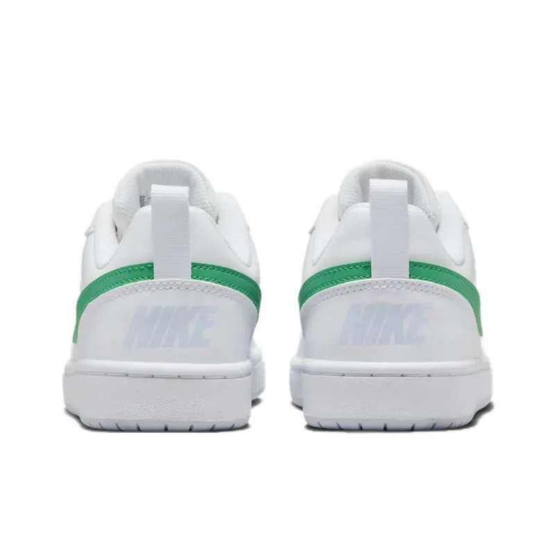 Nike Court Borough Low Recraft GS 'White Stadium Green'-3