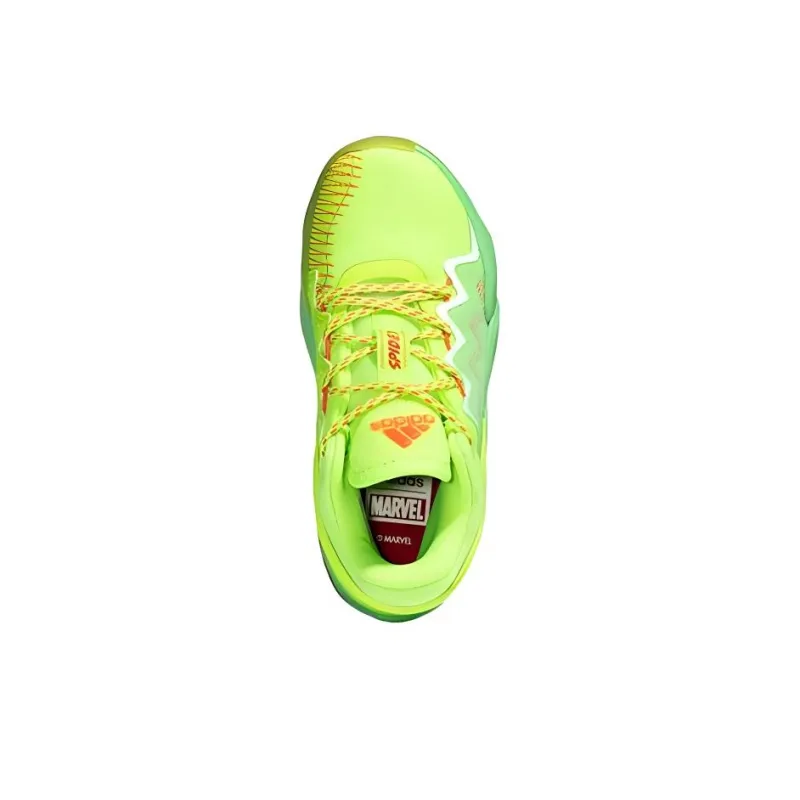 Adidas D.O.N. Issue #2 Breathable Low-Top Children's Basketball Shoes Children Aged 3-7 Years Old-4