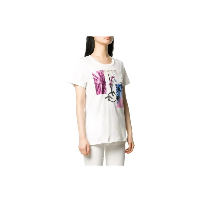 PINKO Regular T Shirt Women's White-3