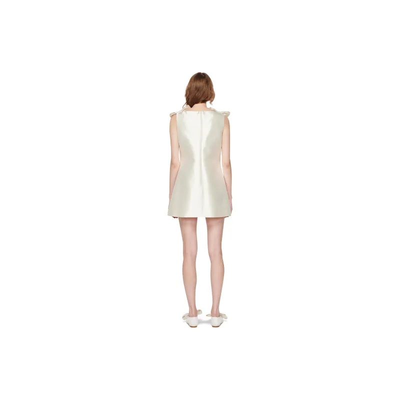 KIMHEKIM MONROE MINI DRESS Sleeveless Dress Women's WHITE/White-2