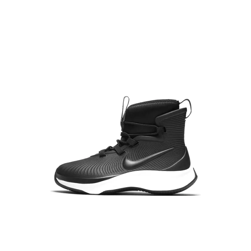 Nike High Top Kids' Outdoor Shoes Black Children Aged 3 7 Years Old-0