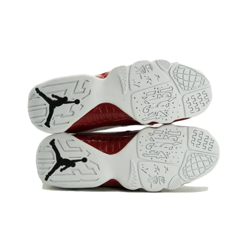 Jordan 9 Retro White Gym Red GS-4