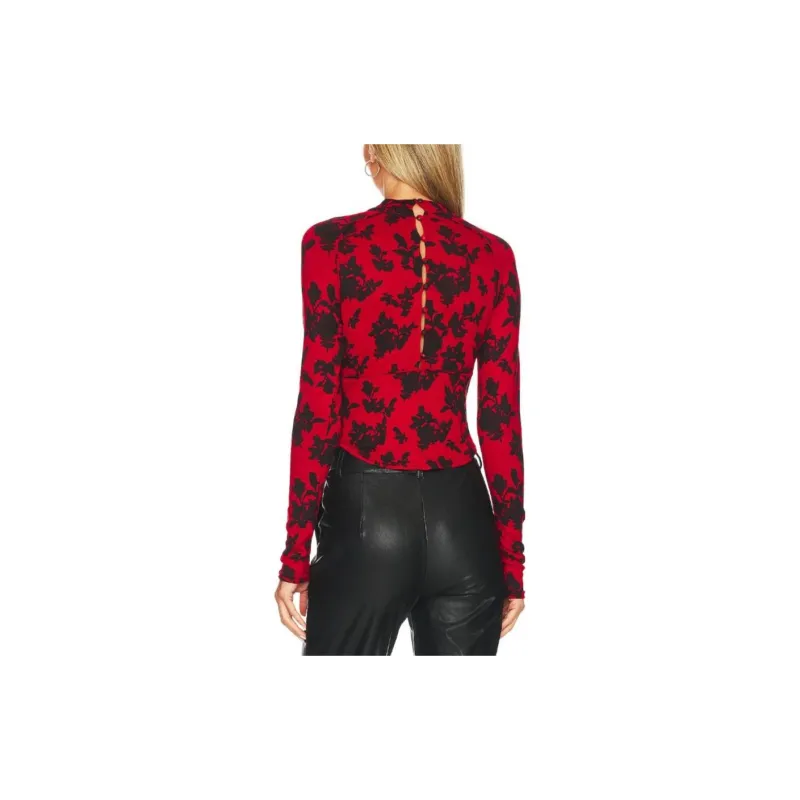 FREE PEOPLE T-Shirts Women's Red-2