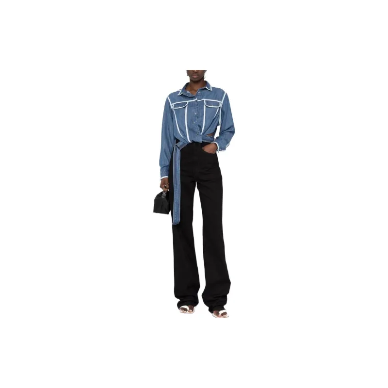DIESEL Shirts Women's Blue-1