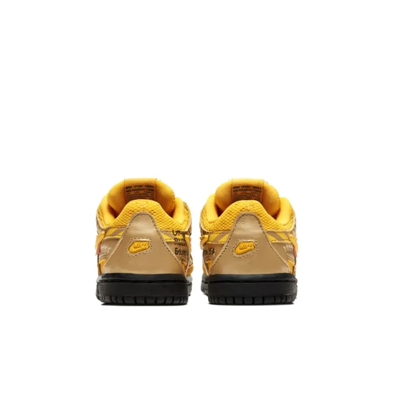 Nike Air Rubber Dunk Off-White University Gold TD-4