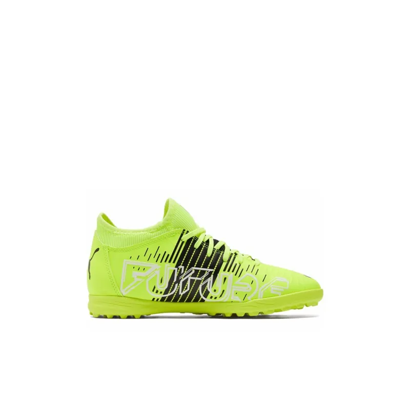 PUMA Future Tt Low Top Kids' Soccer Shoes Green Kids'-1