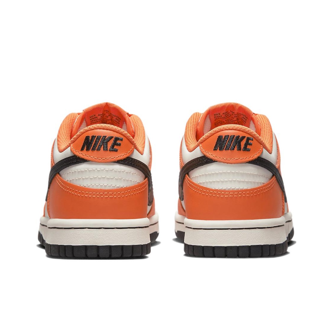 New Nike Dunk outlet Low Retro Halloween Safety Orange Black GS Youth 6.5