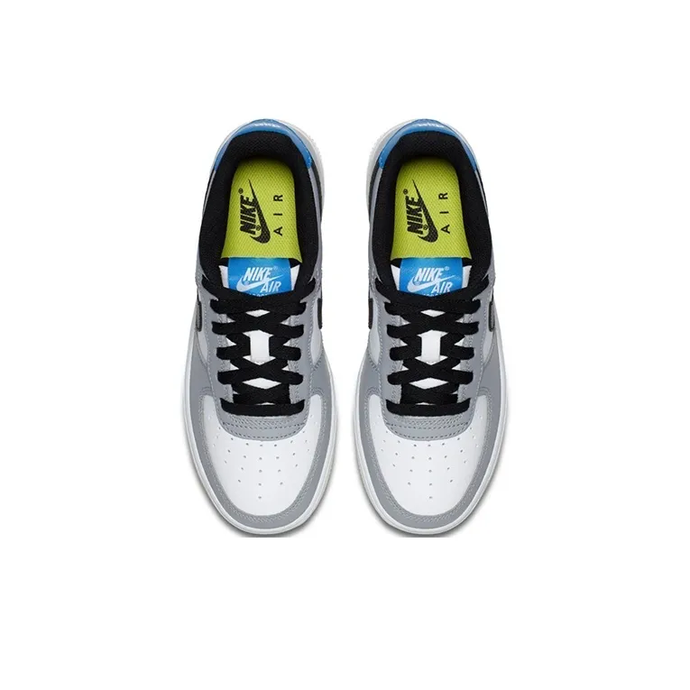 Nike Air Force 1 Low Wolf Grey Black White GS-3
