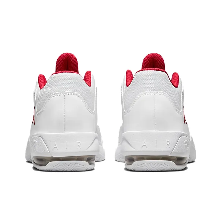 Jordan Max Aura 3 White University Red GS-4