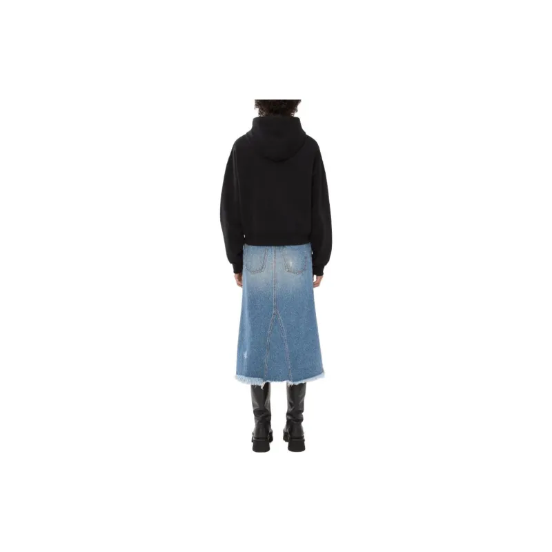 Chloé Graphic Printed Drawstring Hoodie-2