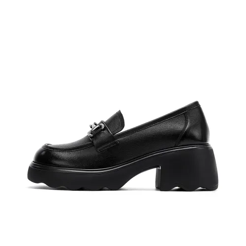 HARSON Loafers Women's Black/Coffee
