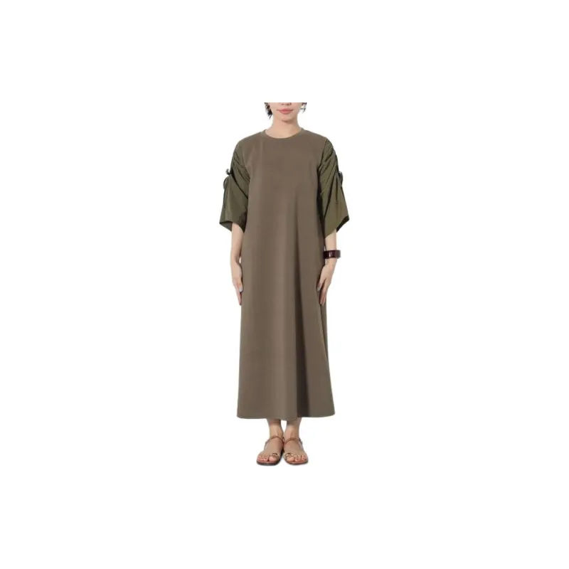 Beams Short Sleeved Dresses Women's-11
