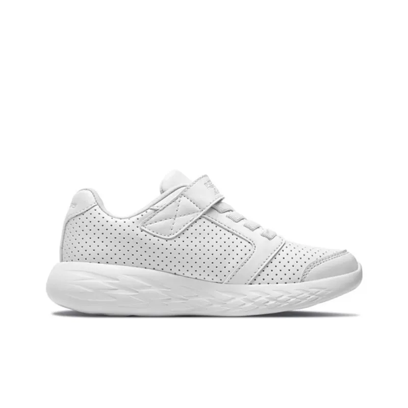 Skechers Abrasion Resistant Low Top Casual Shoes White Teenagers-1