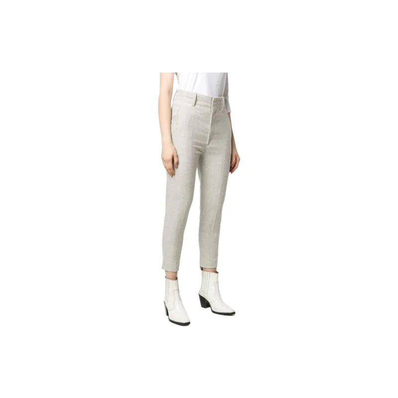 ISABEL MARANT ETOILE Checkered Tailored Trousers-3