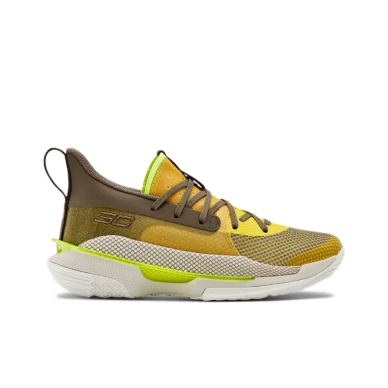 Under Armour Curry 7 Zeppelin Yellow GS-1